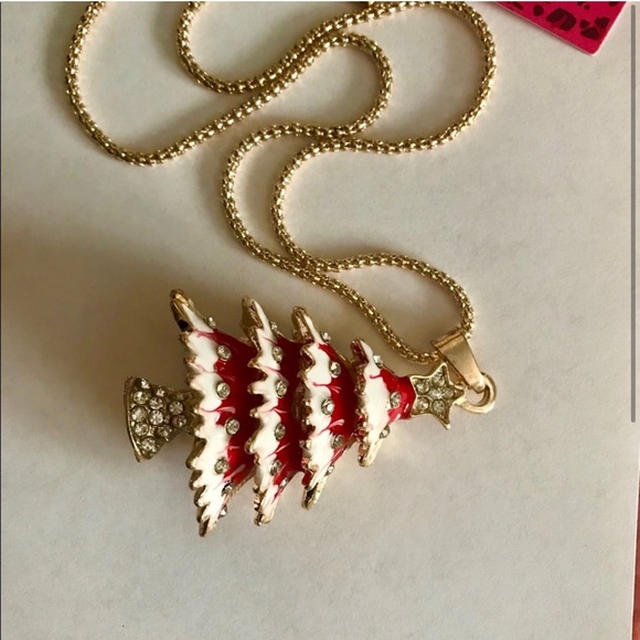 Betsy Johnson red Christmas tree wow - Picture 2 of 8